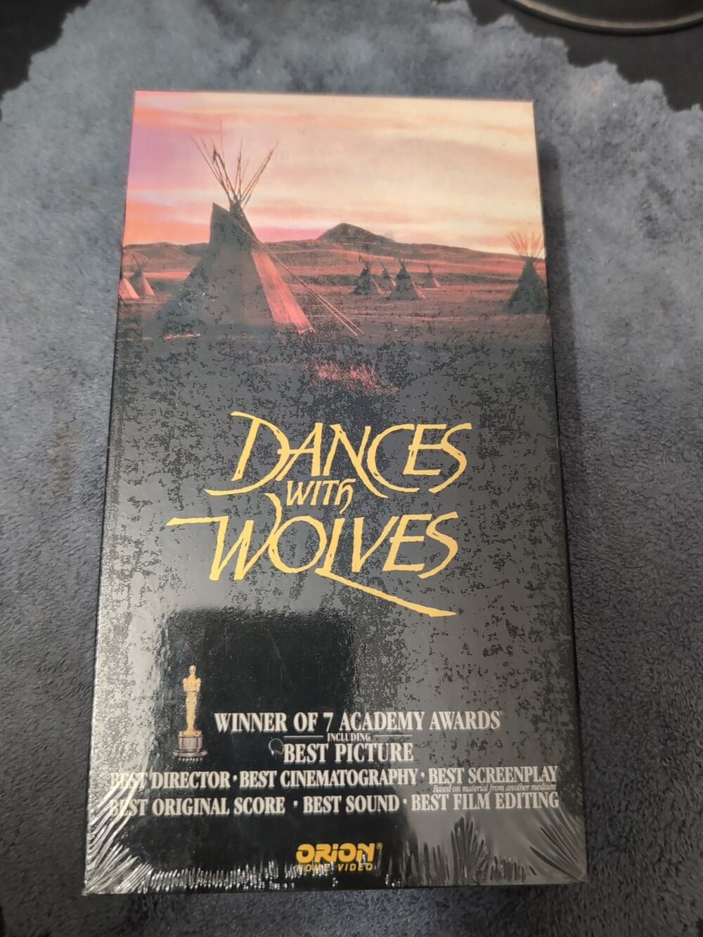 Dances with Wolves (VHS, 1990 Release) New Sealed Costner 8768